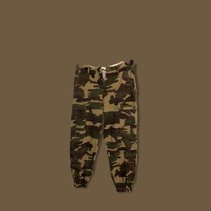 Camo cargo pants